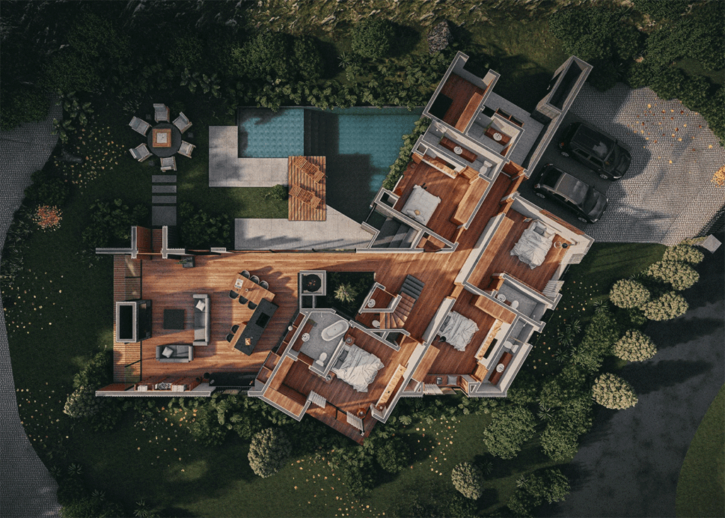 WALLHAUS - Casa Residência Arquitetura Alto Padrão - Condomínio Vale do Barão, Itaipava, Petrópolis, Pedro do Rio, Rio de Janeiro, Brasil. Arquiteto e Construção Itaipava.