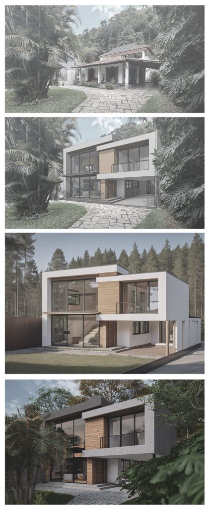 R&D - Reforma Casa Residência Arquitetura Alto Padrão - Carangola, Petrópolis, Rio de Janeiro, Brasil. Arquiteto e Construção