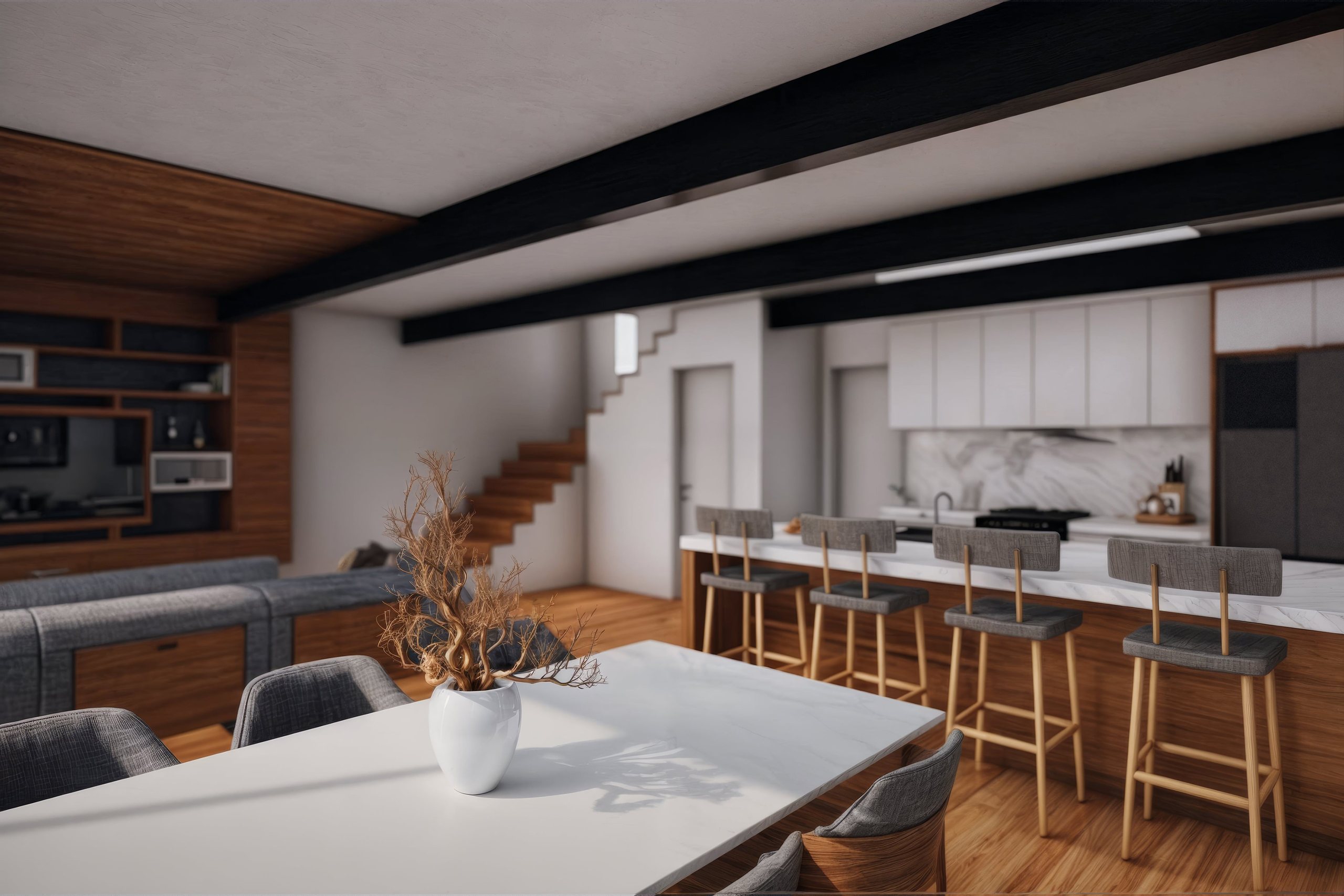 R&D - Reforma Casa Residência Arquitetura Alto Padrão - Carangola, Petrópolis, Rio de Janeiro, Brasil. Arquiteto e Construção