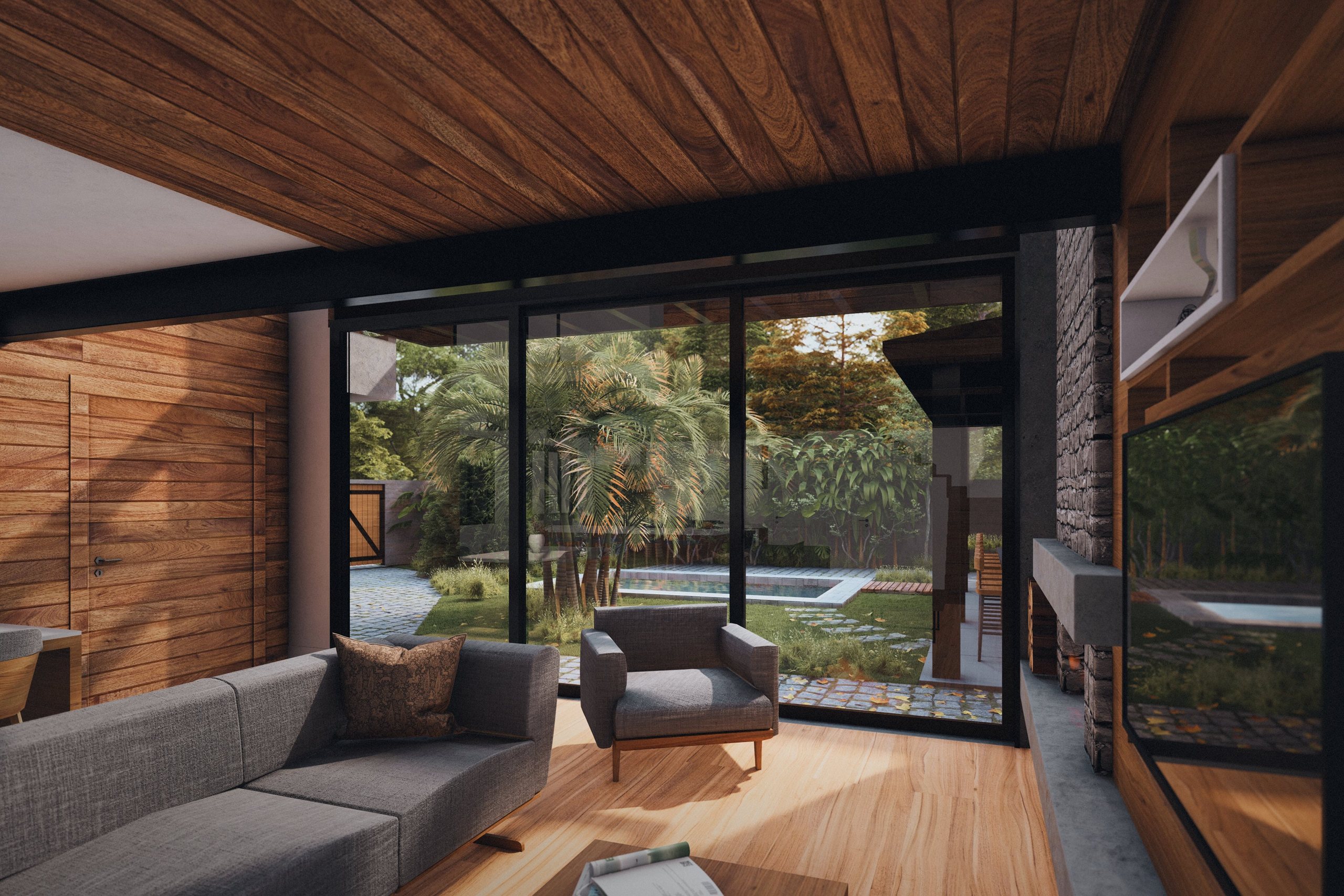 R&D - Reforma Casa Residência Arquitetura Alto Padrão - Carangola, Petrópolis, Rio de Janeiro, Brasil. Arquiteto e Construção