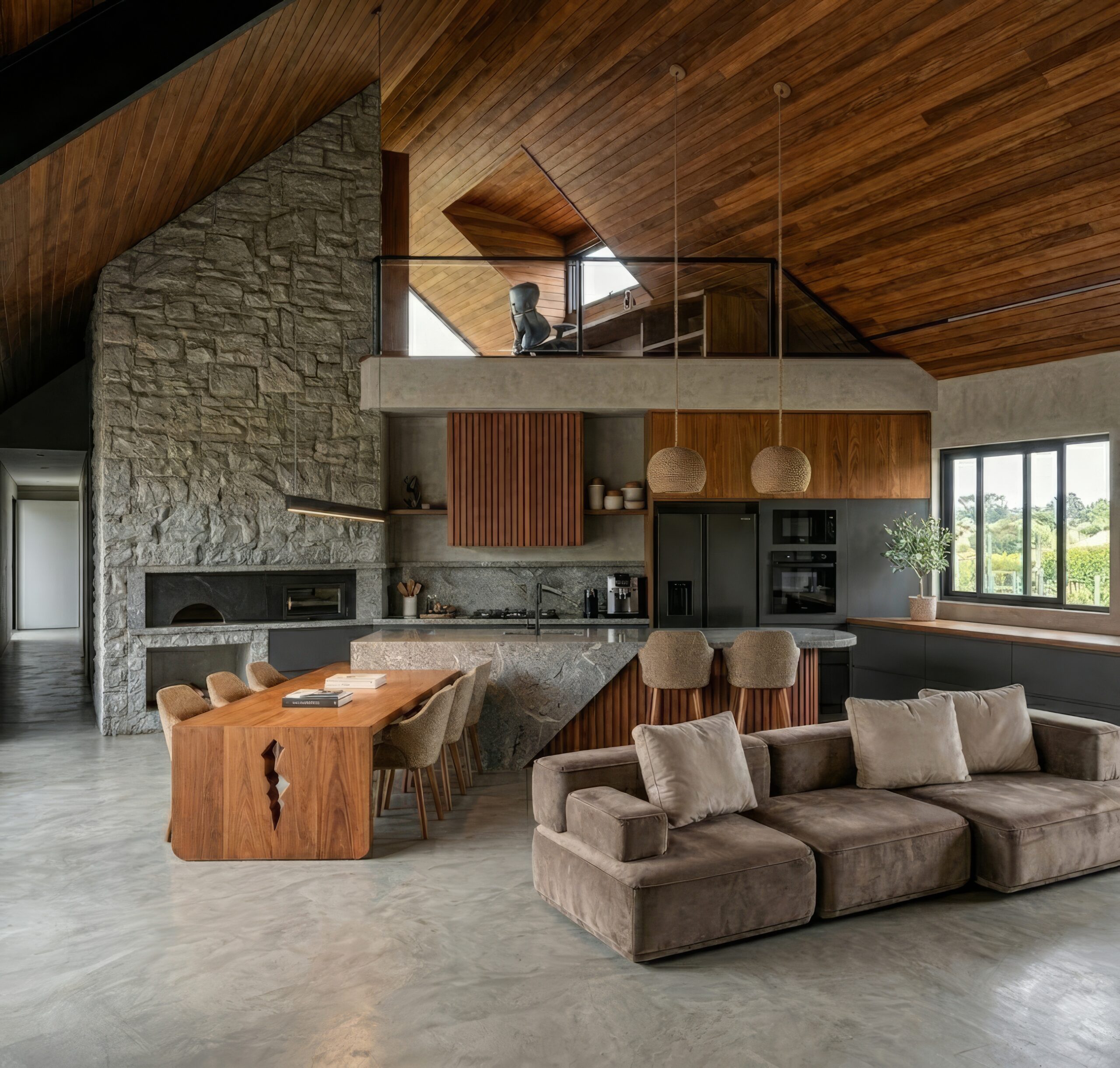 WALLHAUS - Casa Residência Arquitetura Alto Padrão - Condomínio Vale do Barão, Itaipava, Petrópolis, Pedro do Rio, Rio de Janeiro, Brasil.
